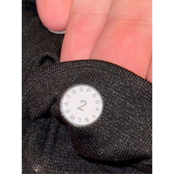 Lululemon On Repeat Dress Heathered Core Dark Grey / Black Size 2 - Picture 8 of 8